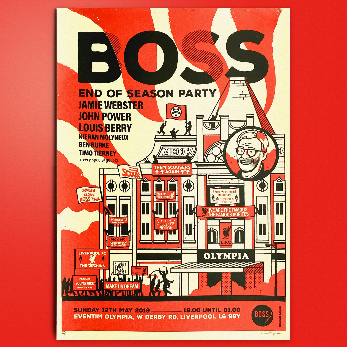 Boss - Liverpool FC End of Season Party