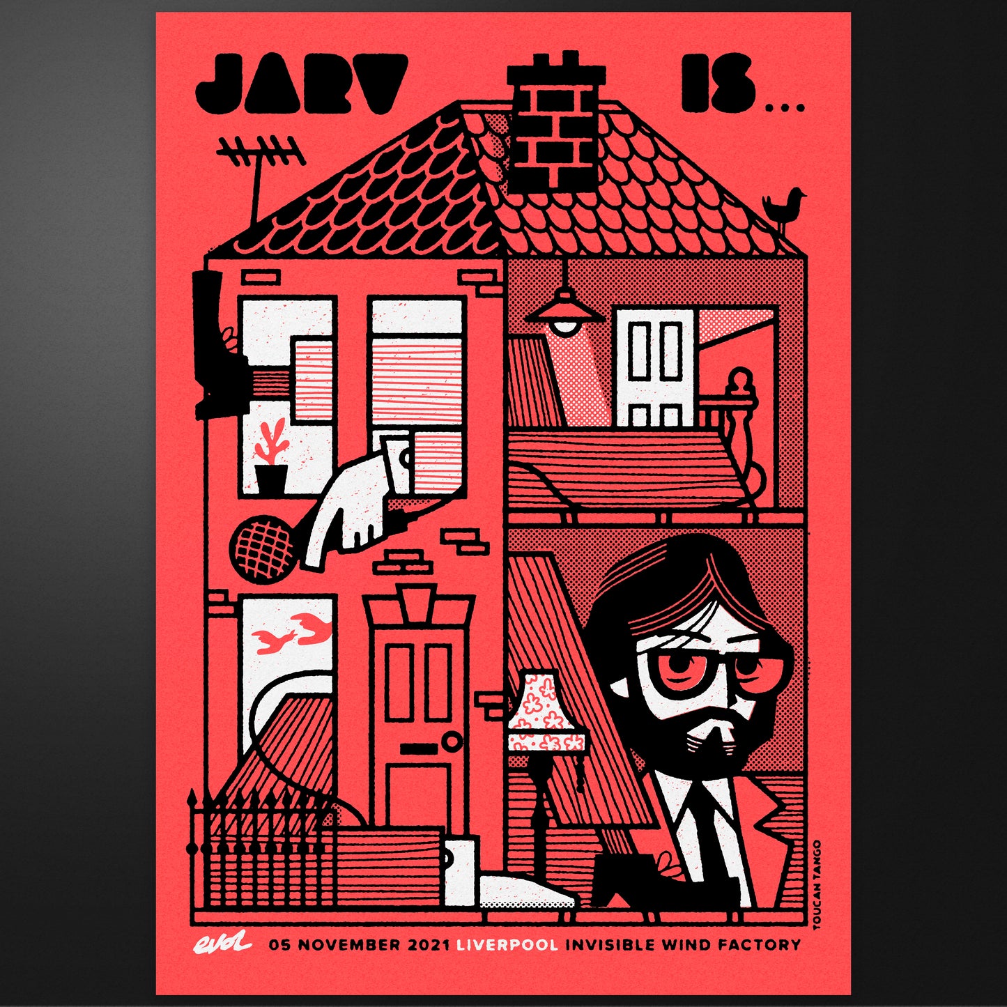 Jarv Is ... Liverpool Gig Poster 2021