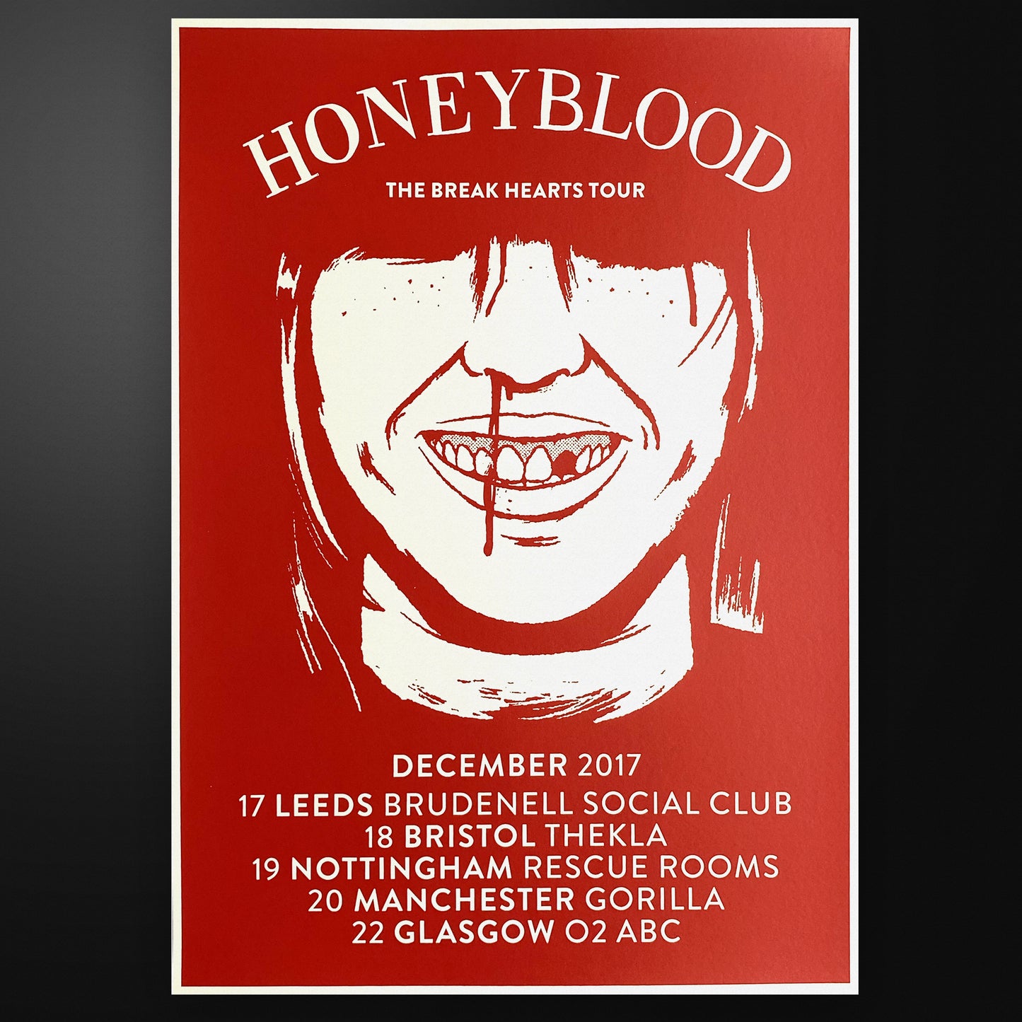 Honeyblood - Teeth - The Breakhearts Tour - 2017