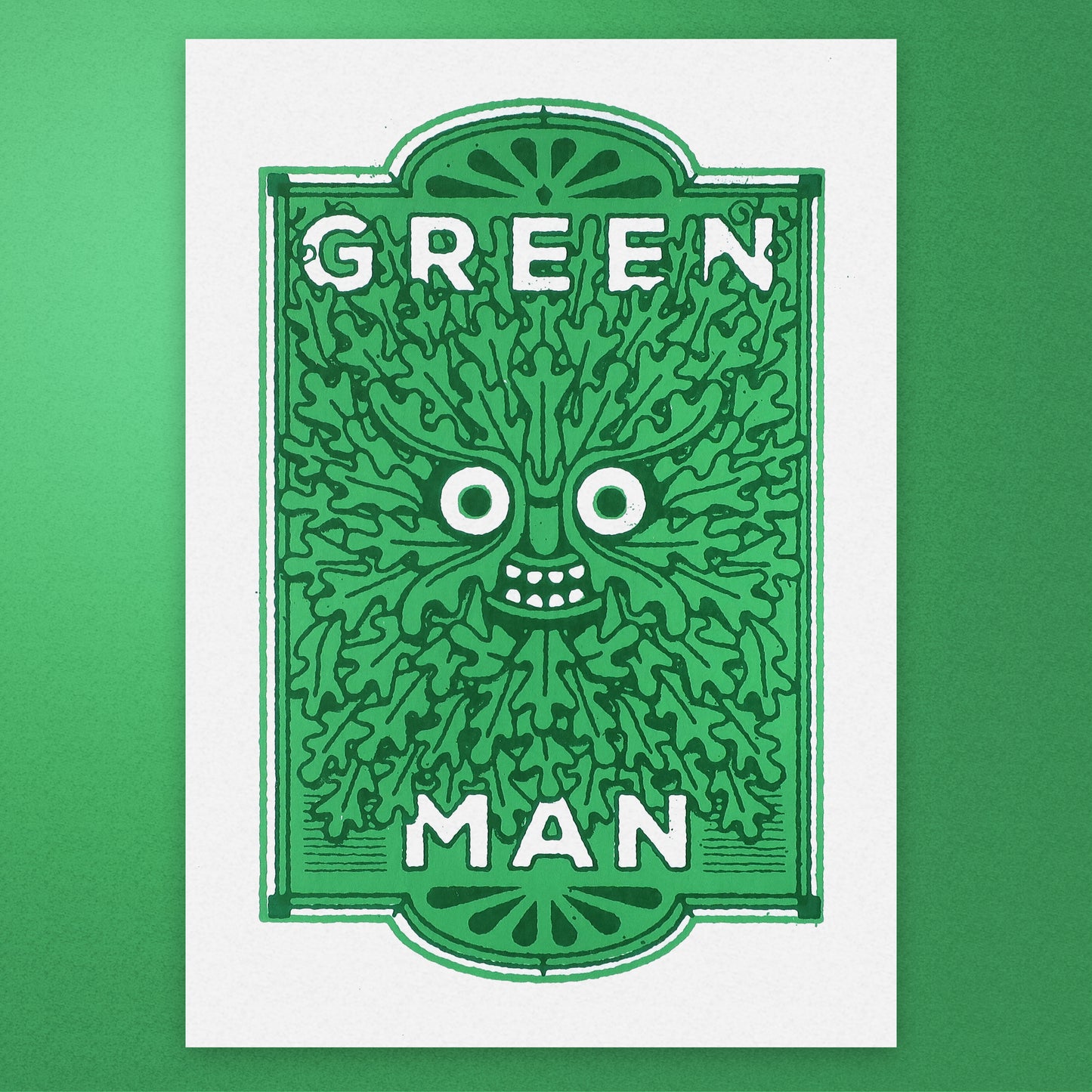 The Green Man - Pub Name Prints