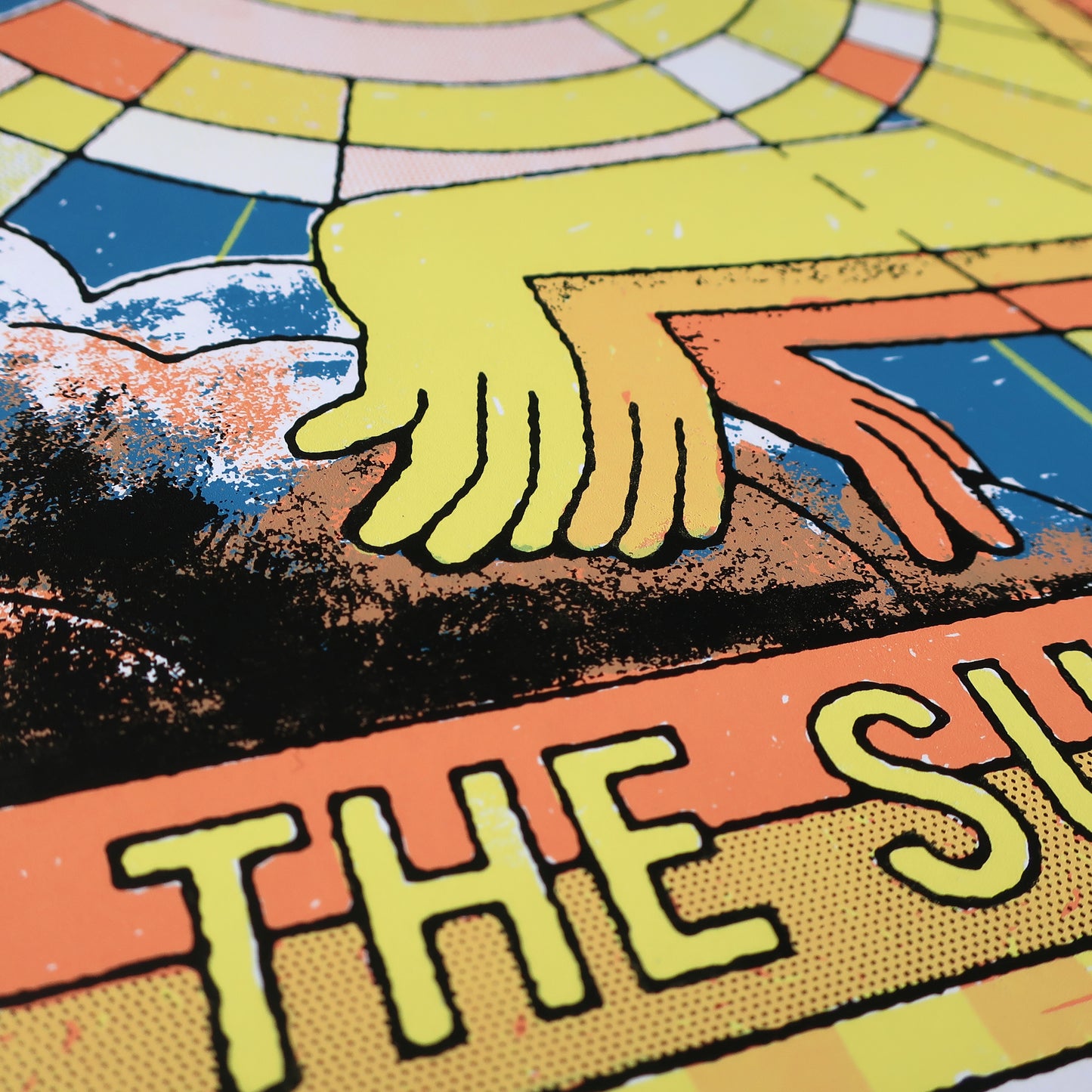 Let The Sunshine A3 Screen Print
