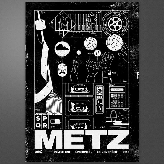 Metz Official screen printed poster