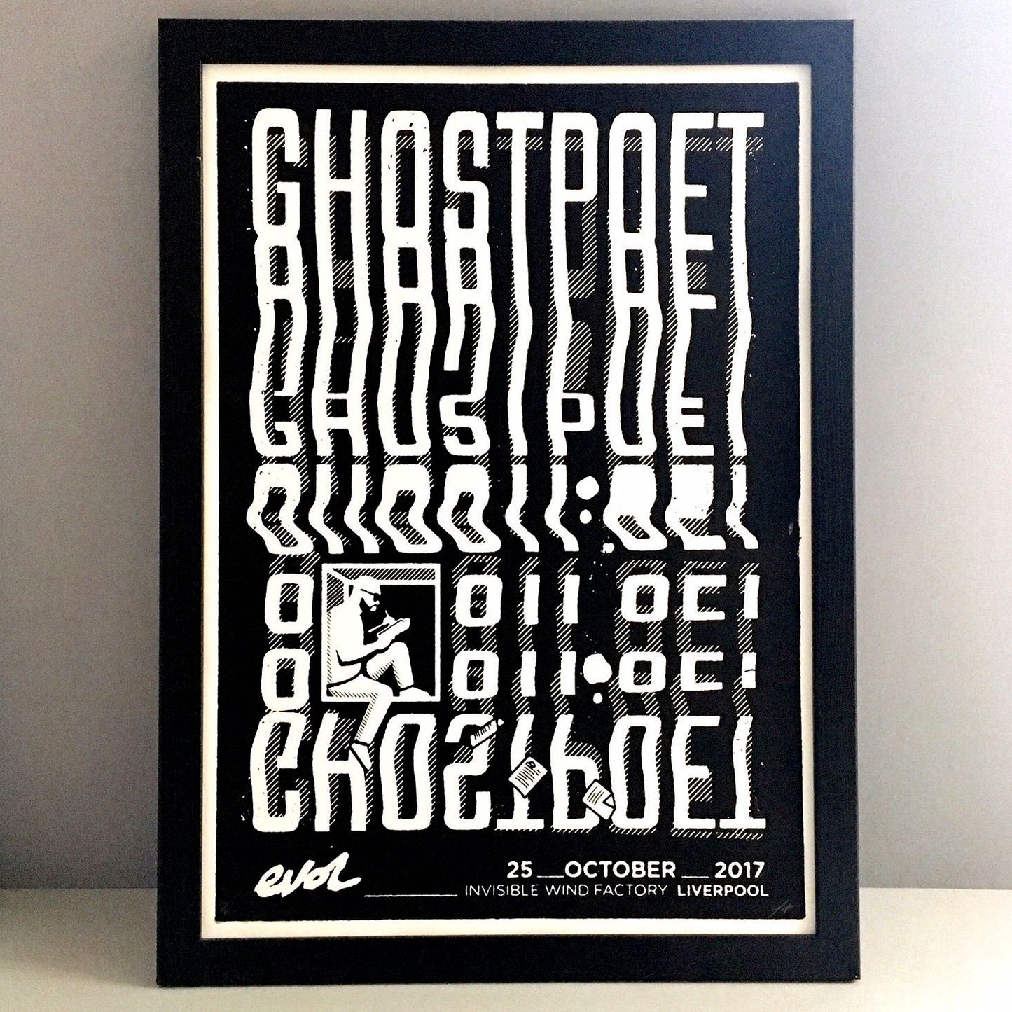 Ghostpoet Liverpool Gig Poster